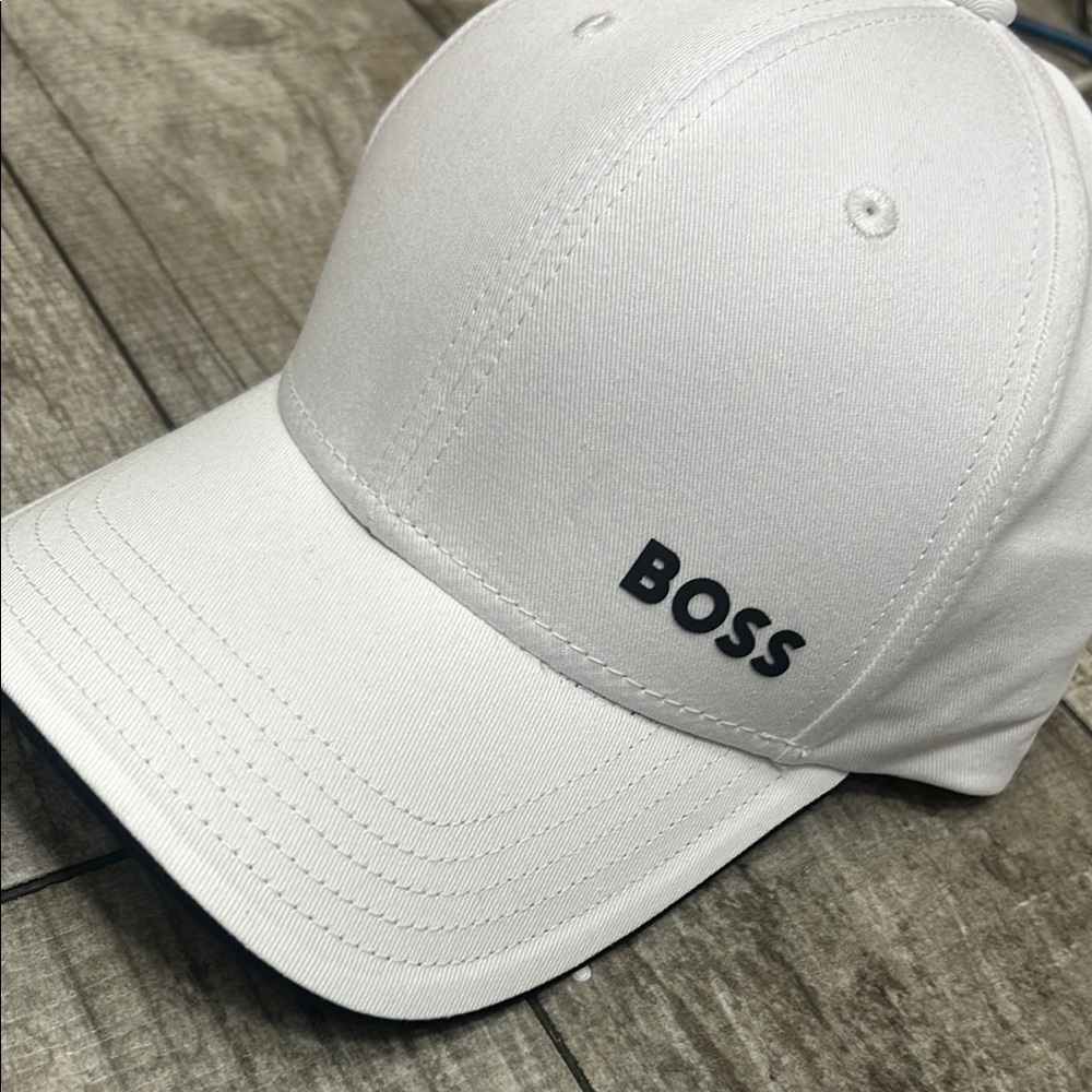 Boss White Cap - Picture 6 of 6
